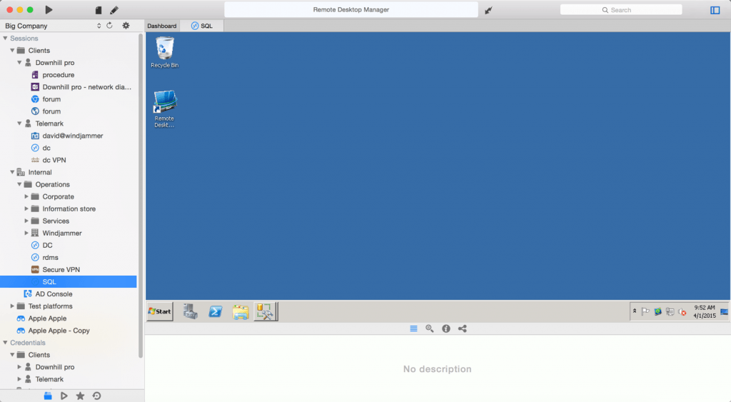 remote desktop manager for mac