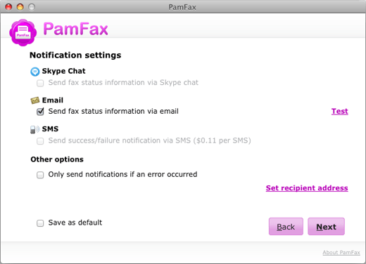 free fax program for mac
