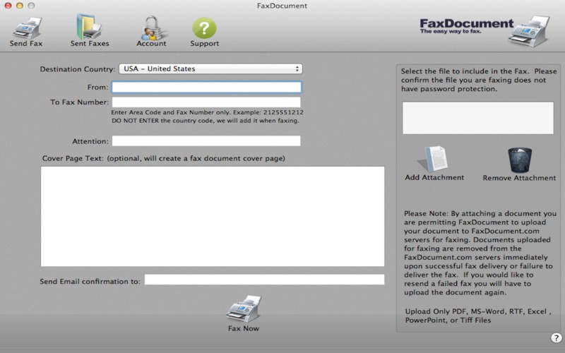 free fax software for mac