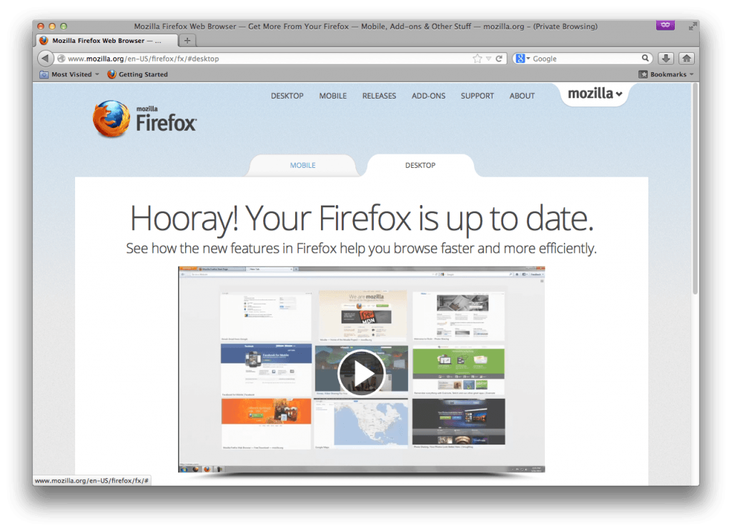 Firefox For Mac 10.7 5
