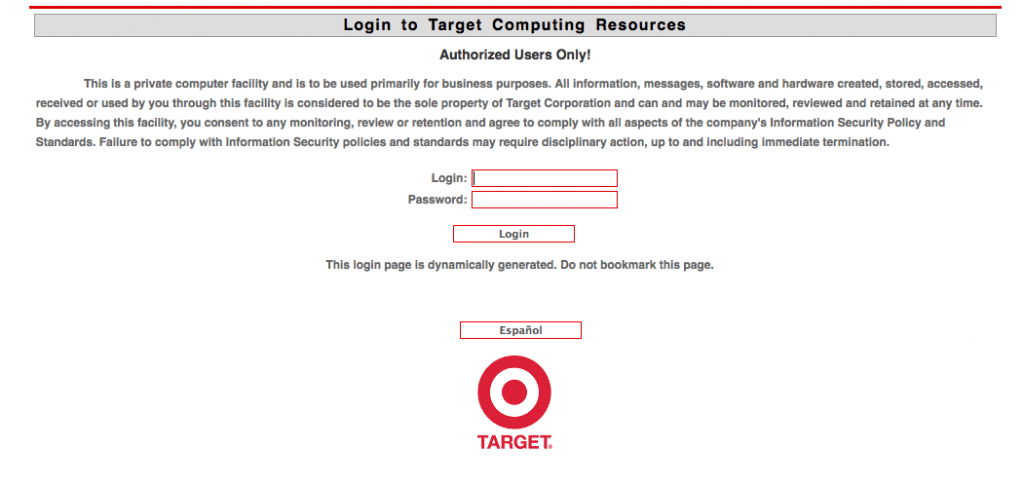 ... OK, surf to Target eHR and voila, you can access Target eHR on Mac