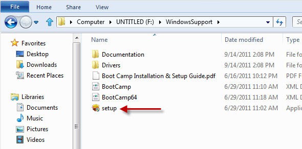 install windows bootcamp