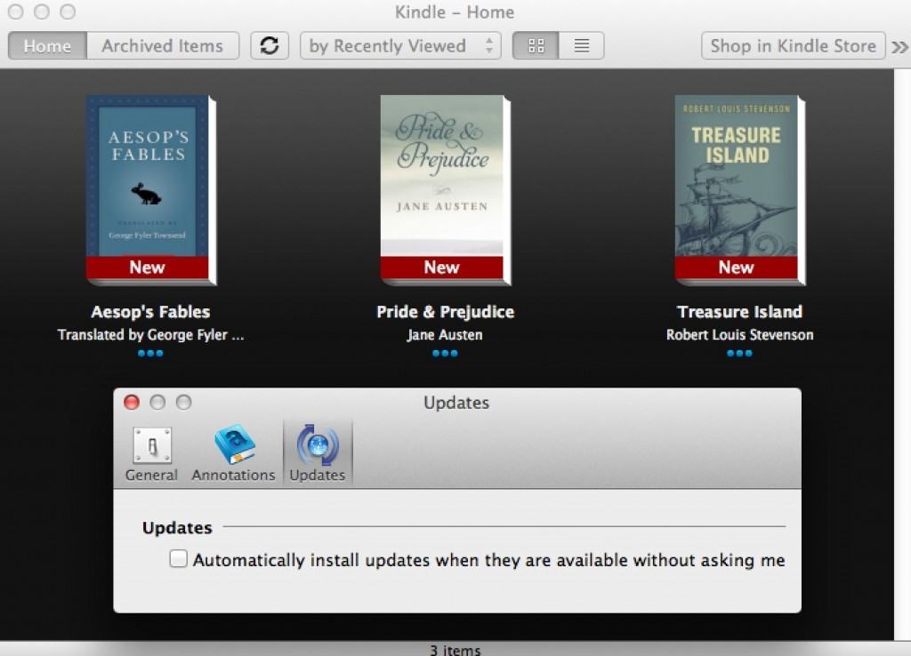 Kindle App For Mac Update