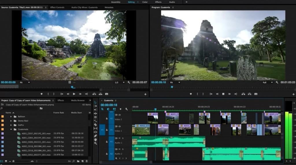 video editing adobe premiere pro mac