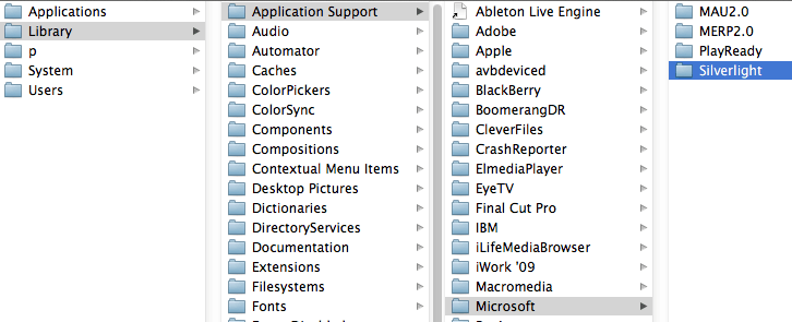 application support