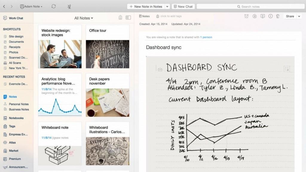 free alternative onenote for mac - evernote