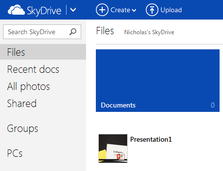 onenote mac skydrive 