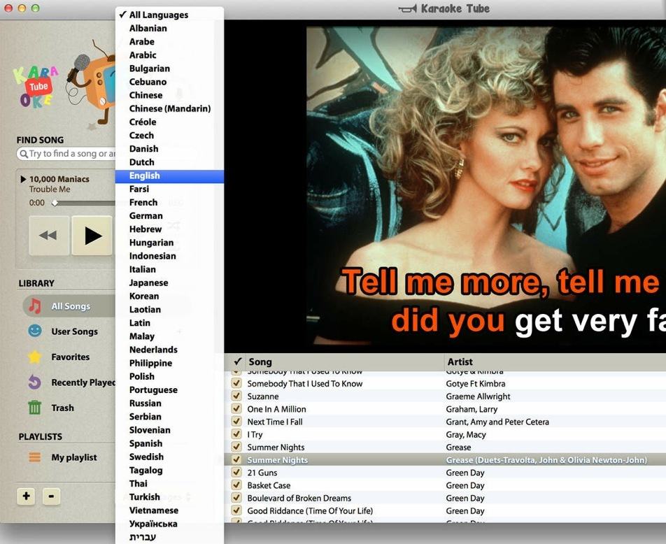 karaoke for mac software - karaoketube