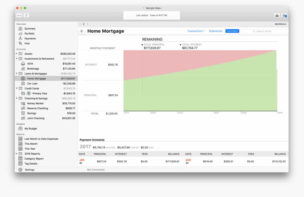 personal finance software mac