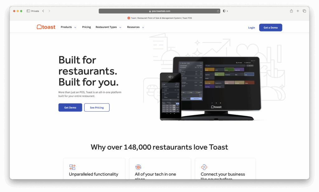 toast restaurant pos mac