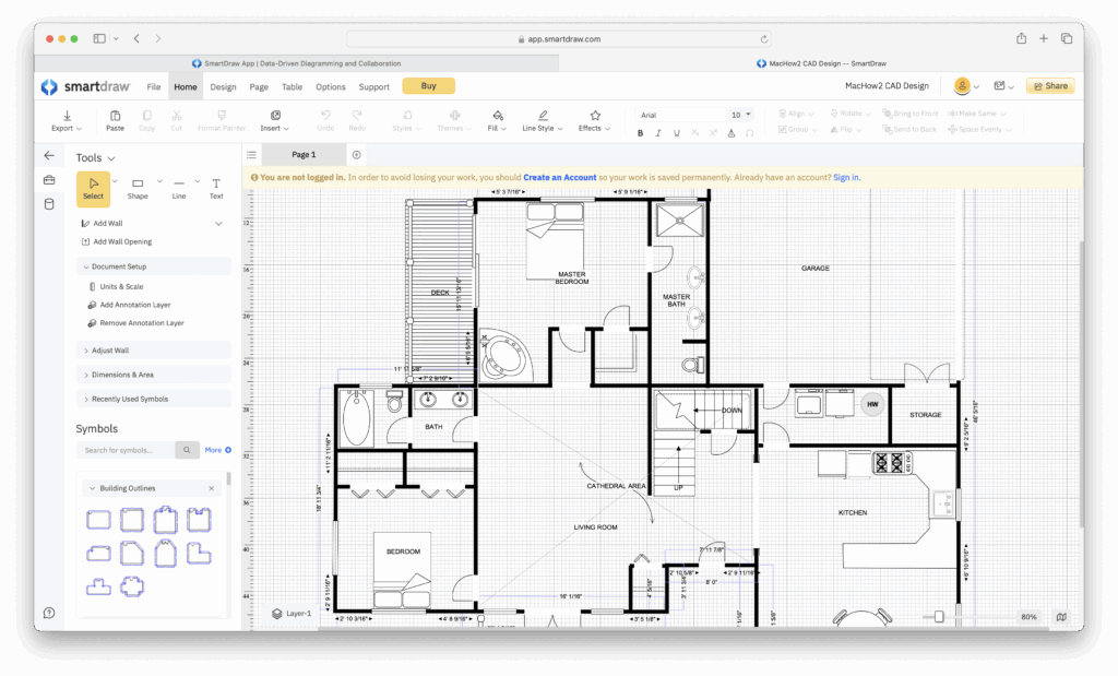 smartdraw cad on mac