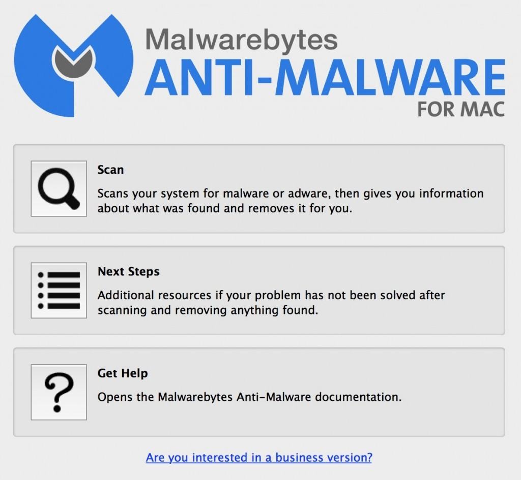 malwarebytes for mac interface