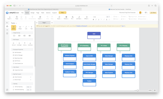 org chart software for mac - cover