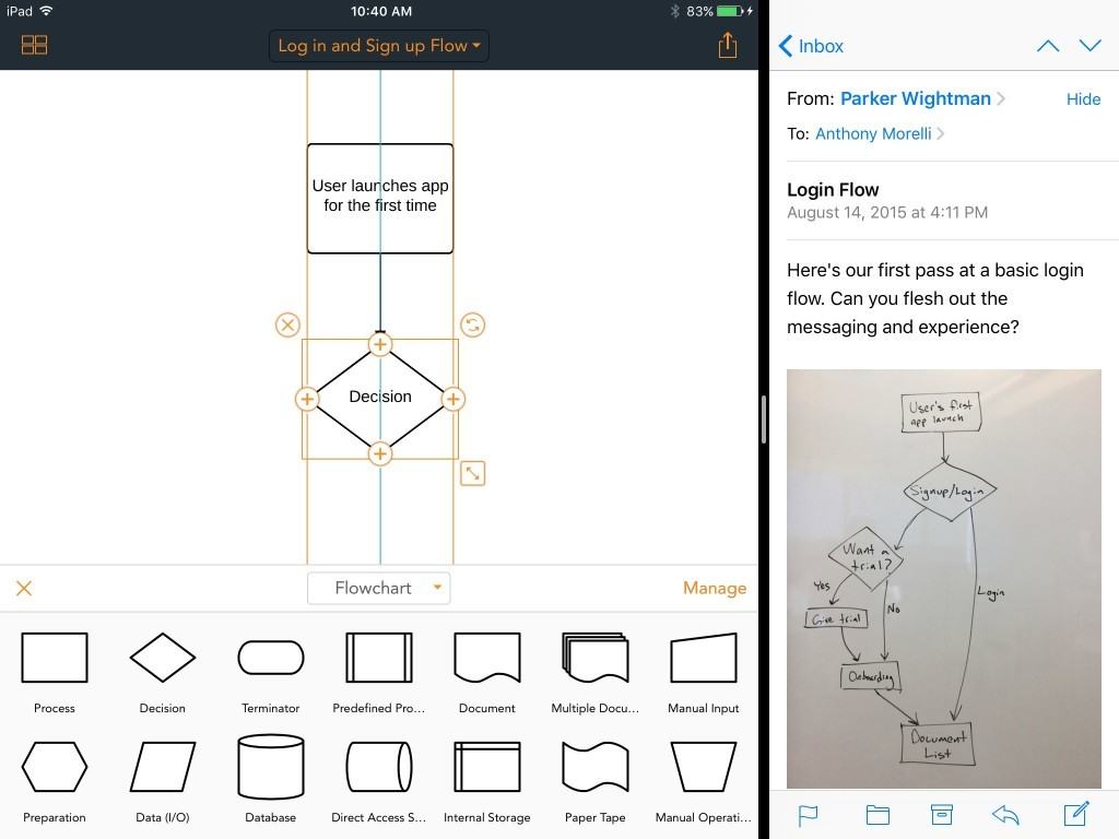 lucidchart for ipad review - import