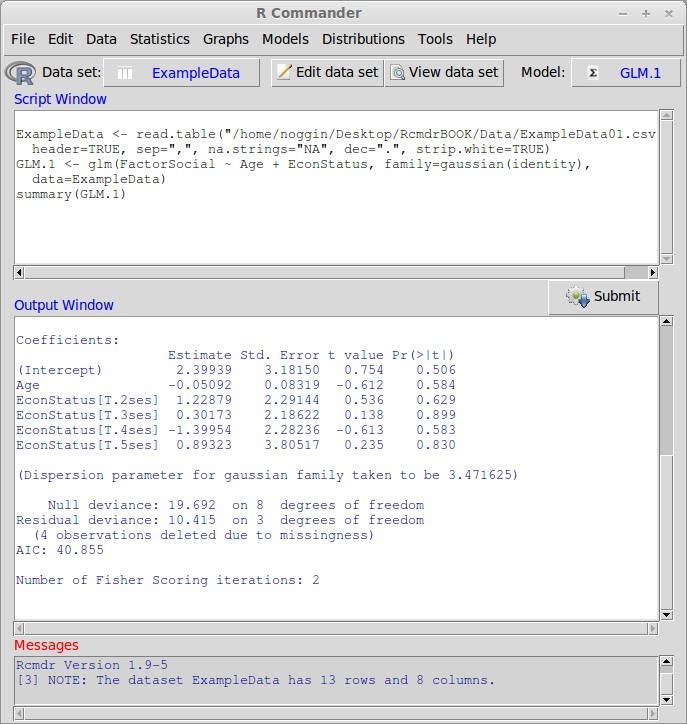 statistical software for mac - rcommander