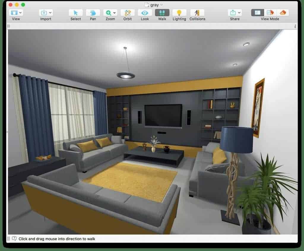 best software for interior design mac