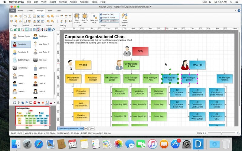 How To Create An Organizational Chart On A Mac