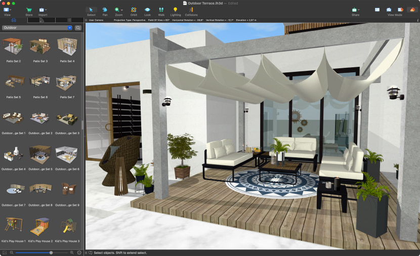 Easy 3D Home Design Software (Interior & Exterior)