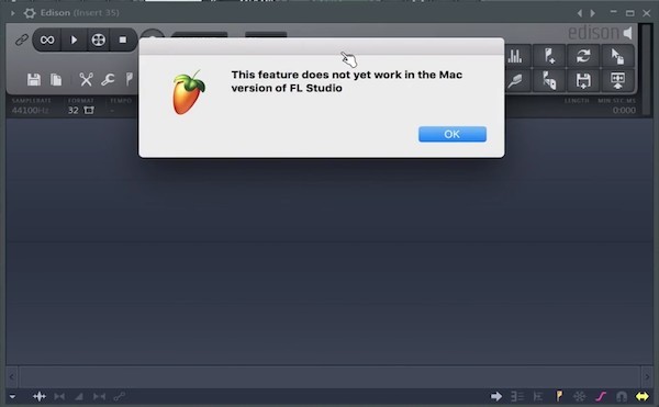 fl studio for mac - edison live recording