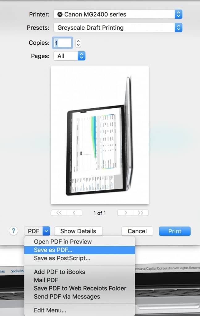 faxing from mac - save pdf mac