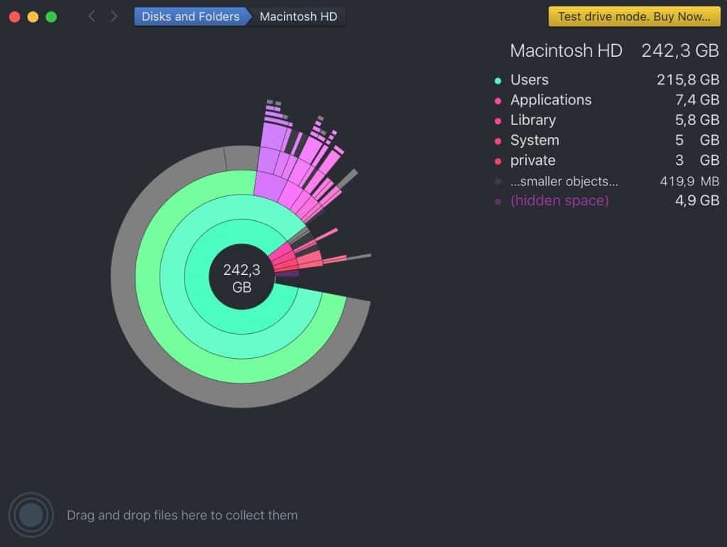 storage management app mac - daisydisk