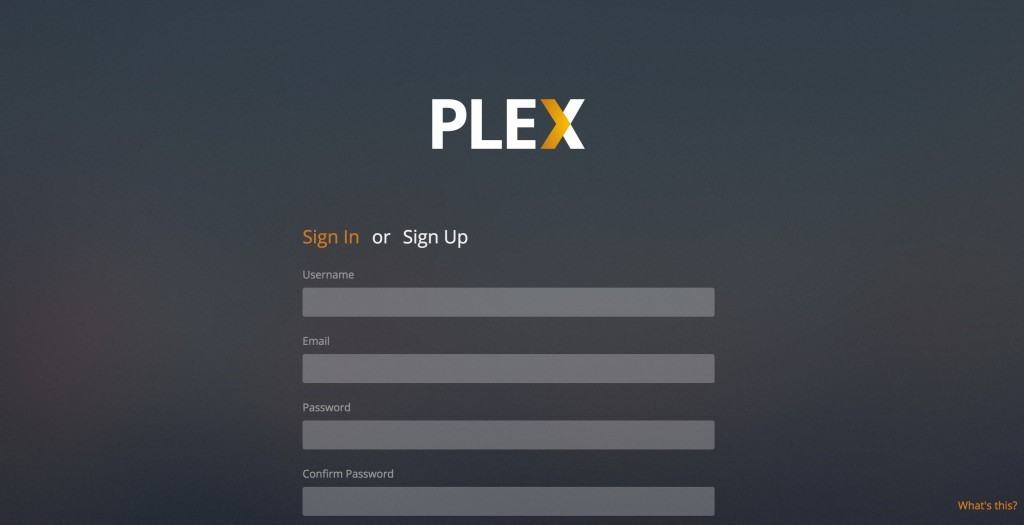 plex signup