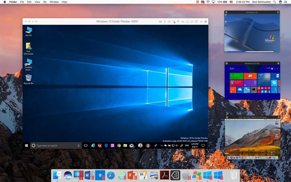 beste måten å kjøre windows på mac - parallels