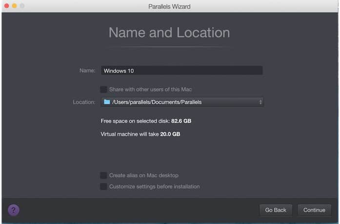 run publisher on mac - parallels install location