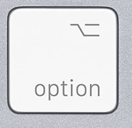 alt option key mac