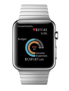 banktivity apple watch