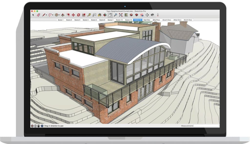 免费的景观设计软件 mac - Sketchup