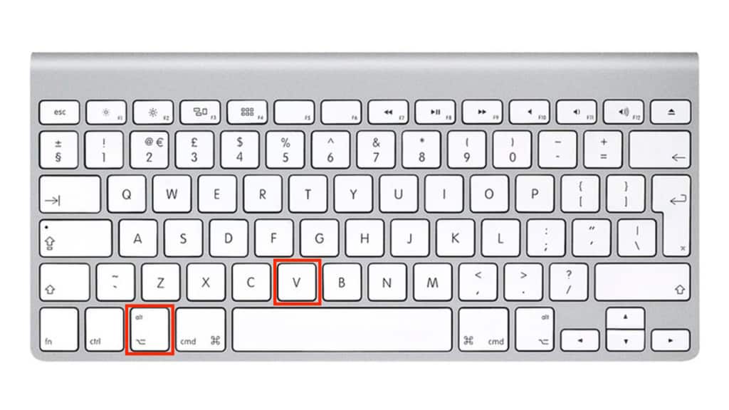 type check mark on mac