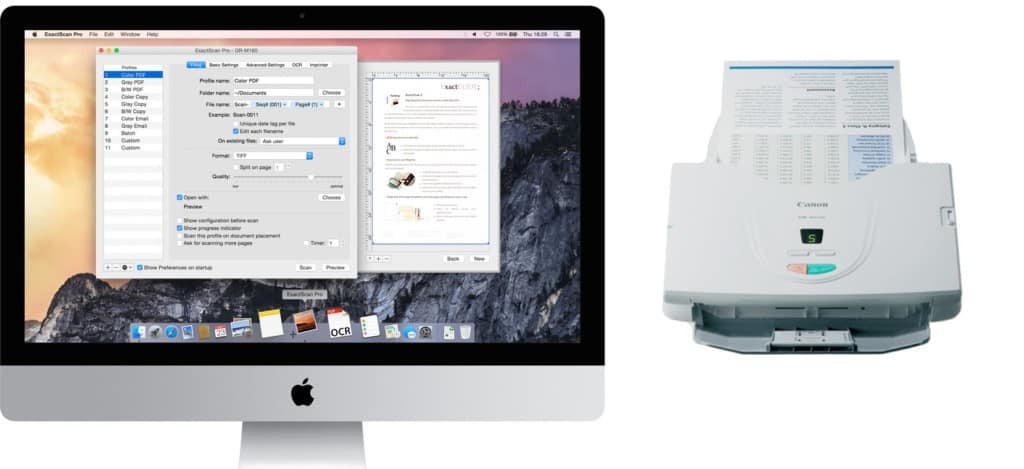 paperless software exactscan for mac