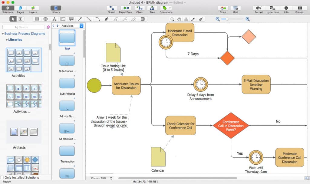 conceptdraw mac connections