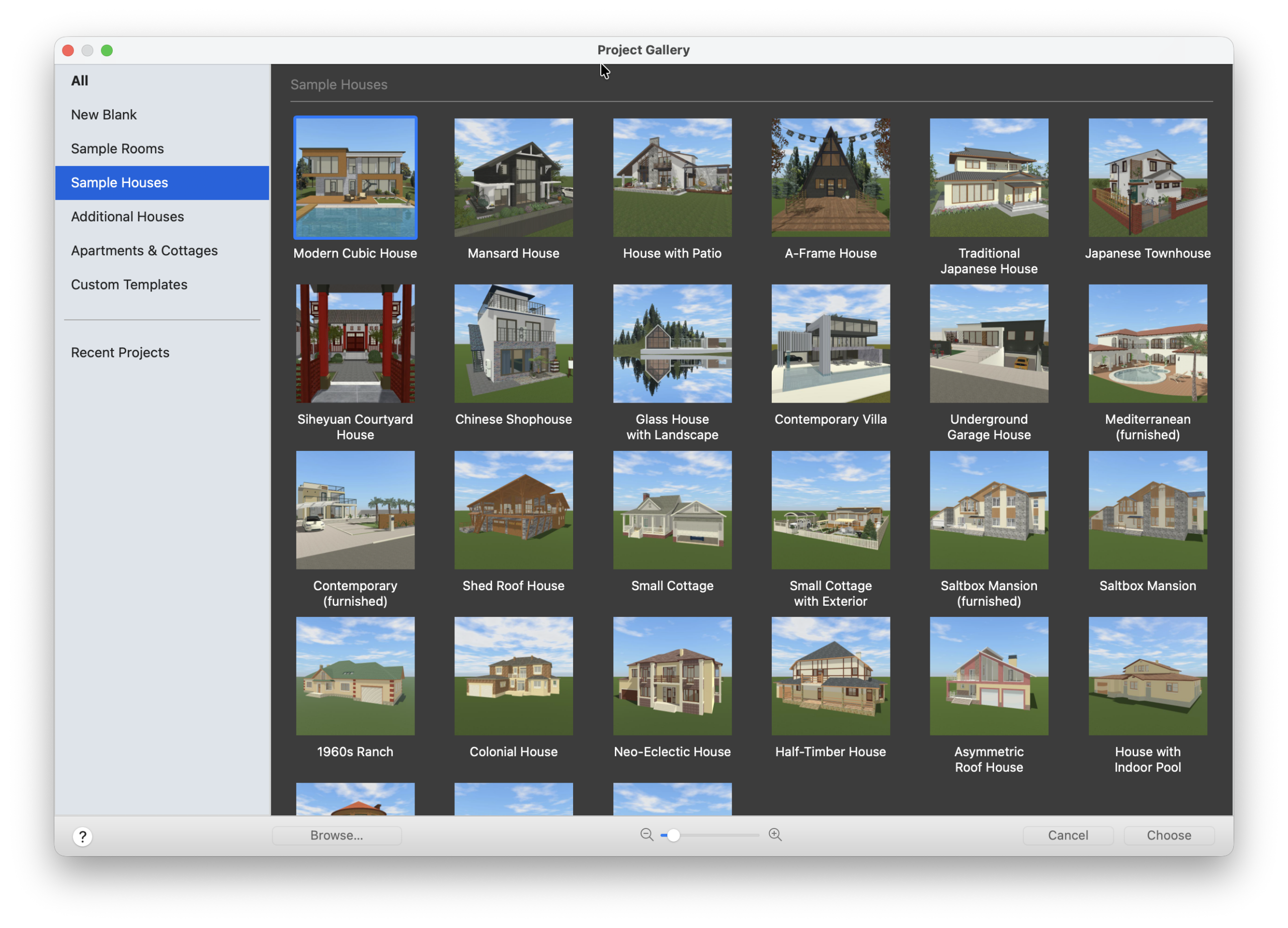 live home 3d mac templates