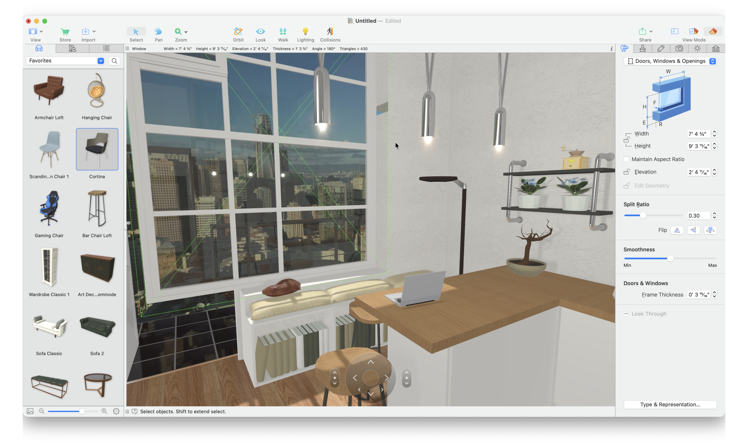 live home 3d rendering and walkthroughs