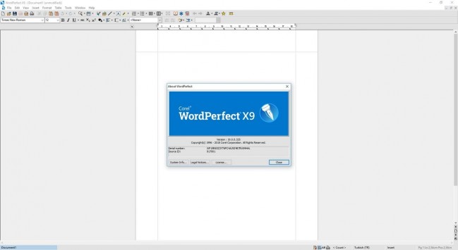wordperfect mac - wordperfect x9