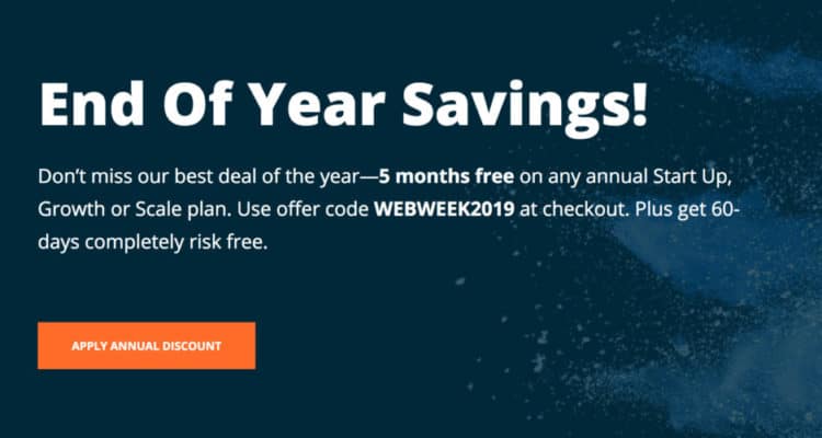 wpengine 2019 new year offer