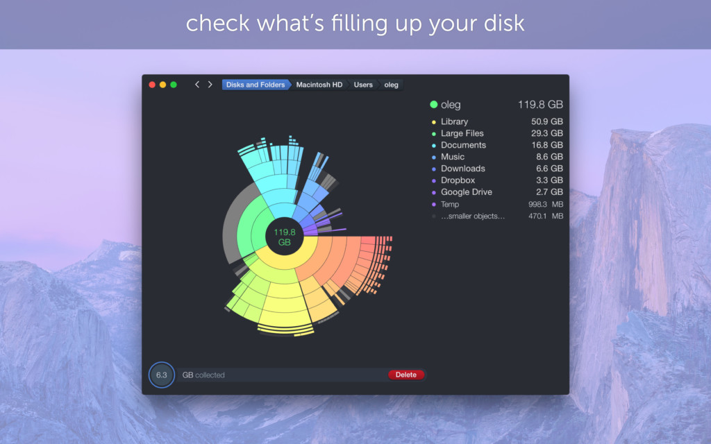 how to check storage on mac - daisydisk