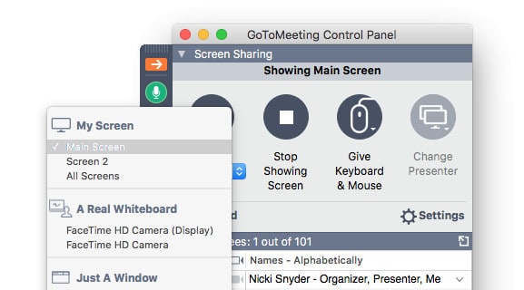 gotomeeting review mac - screen sharing mac
