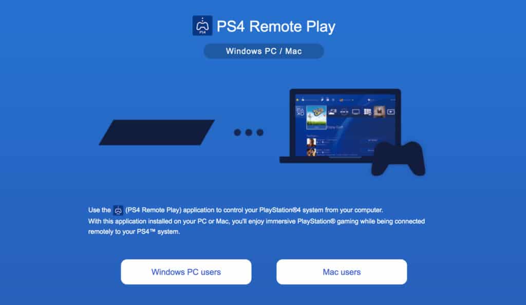 play apex on mac - sony remote play