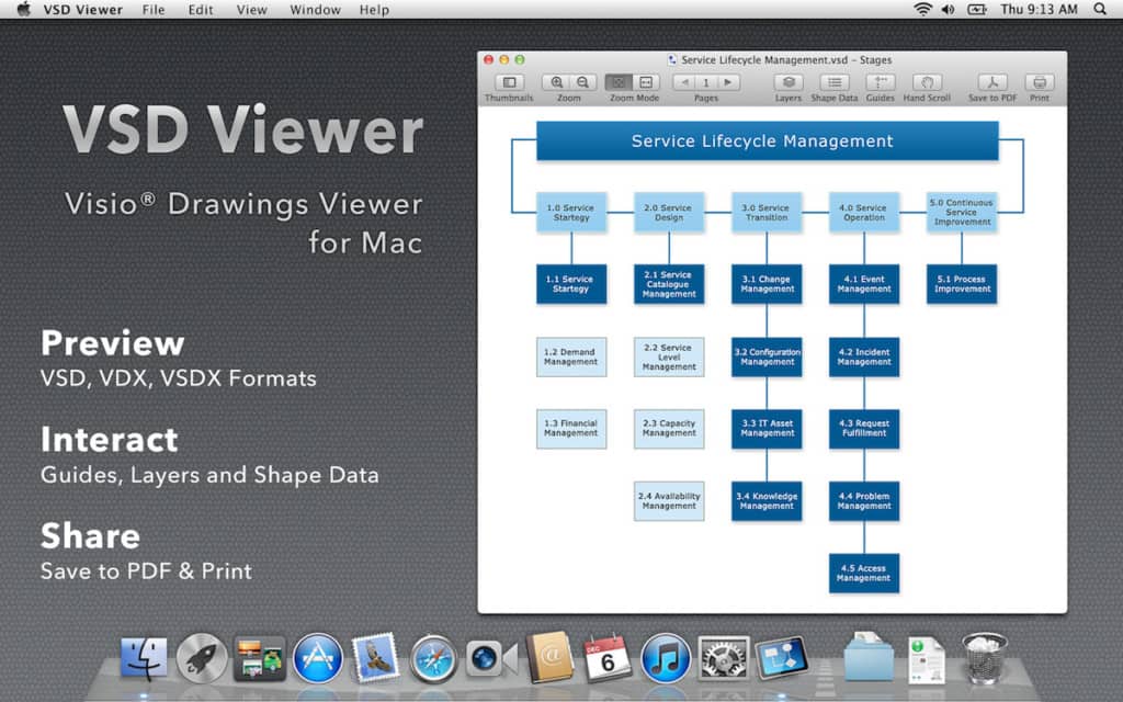 open visio file on mac - vsd viewer