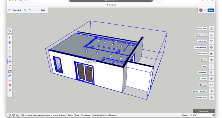 sketchup kitchen model