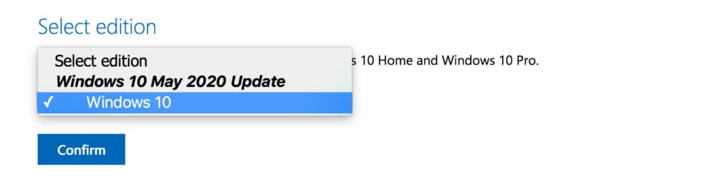 windows 10 download mac