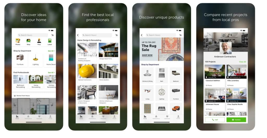 houzz mobile app