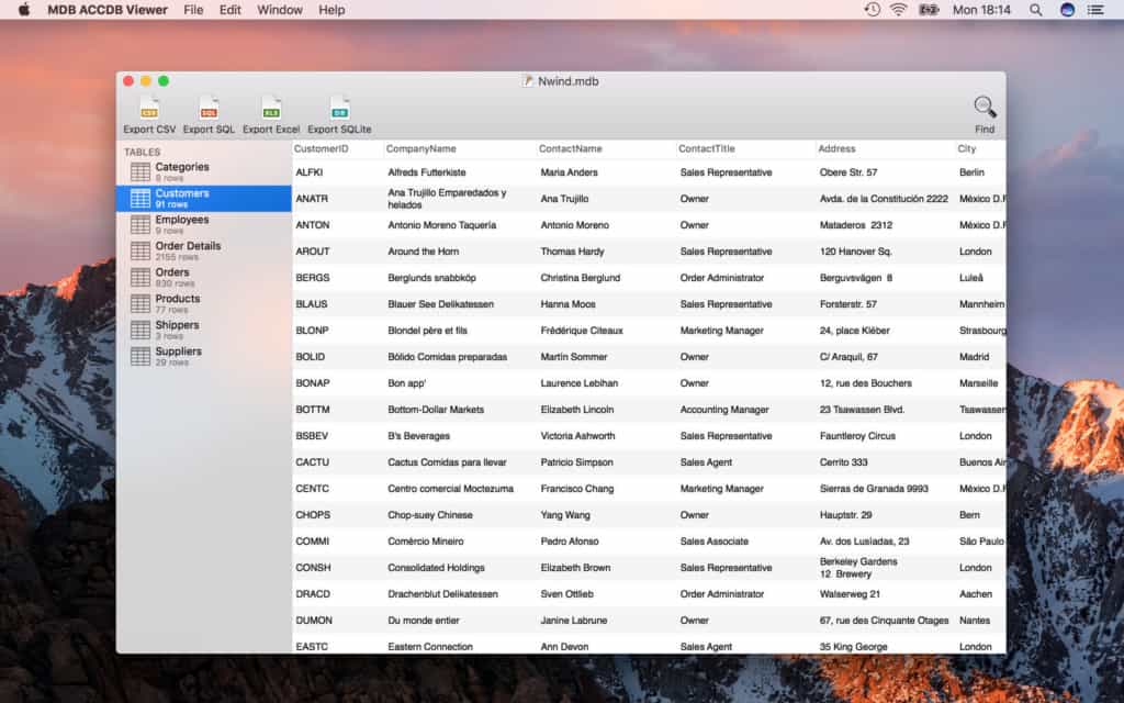 open access file on mac