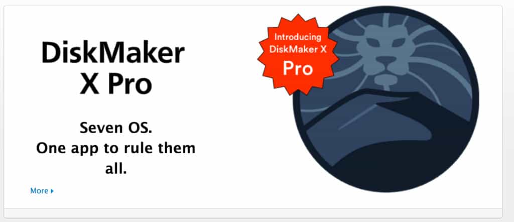 rufus for mac alternatives - diskmaker x