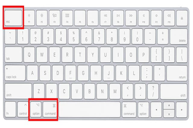 no delete key on mac