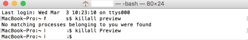kill apps mac terminal