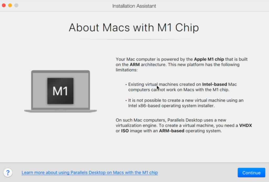 parallels m1 chip
